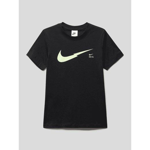 T-shirt z bawełny z nadrukami z logo Nike 176 Peek&Cloppenburg 