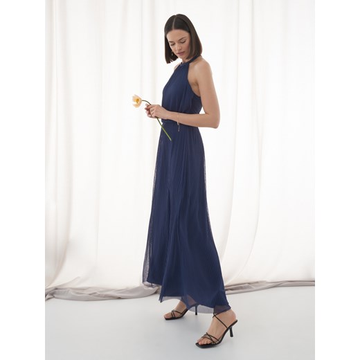 Mohito - Sukienka z odkrytymi plecami - Niebieski Mohito L Mohito promocyjna cena
