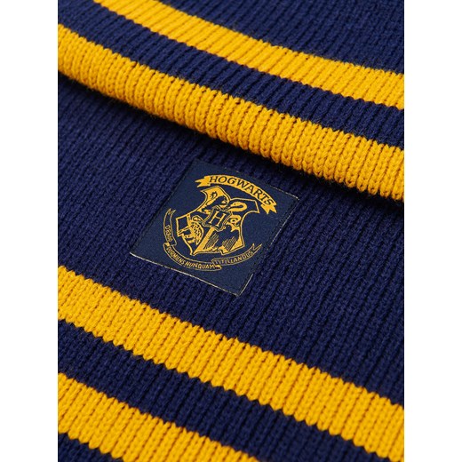 Reserved - Dzianinowy szalik Harry Potter - Granatowy Reserved ONE SIZE okazja Reserved