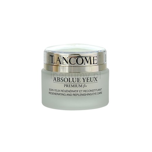 Lancome Absolue Premium ßx ujędrniający krem pod oczy (Regenerating and Replenishing Eye Care) 20 ml iperfumy-pl szary cień do powiek