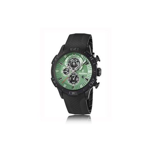 Zegarek męski Festina Sport Chrono 16567_3 czarno-zielony royal-point  kwarcowy