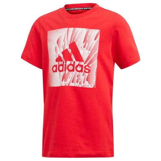 Koszulka młodzieżowa Must Haves Box Adidas 176cm wyprzedaż SPORT-SHOP.pl