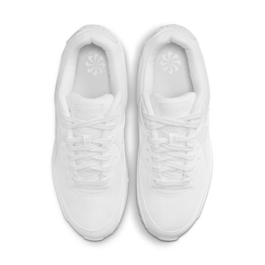 Buty sportowe damskie białe Nike sznurowane 