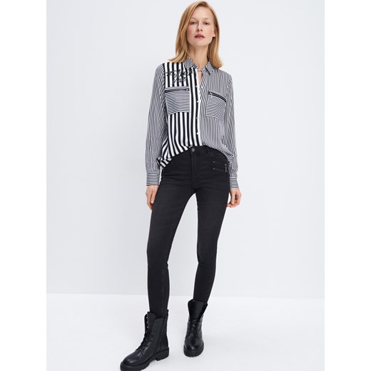 Mohito - Jeansy skinny - Czarny Mohito 40 Mohito