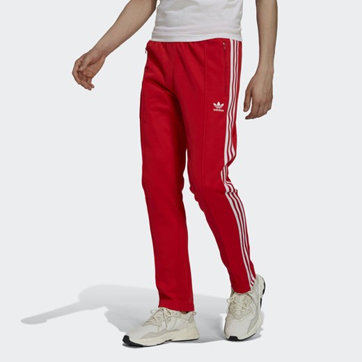 Spodnie dresowe adidas SST Track Pants Czerwone S 4elementy