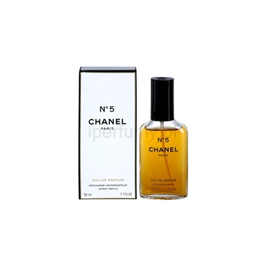 Chanel No.5 woda perfumowana dla kobiet 50 ml napełnienie