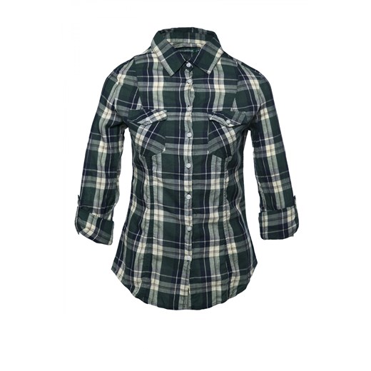 Checkered shirt terranova szary t-shirty