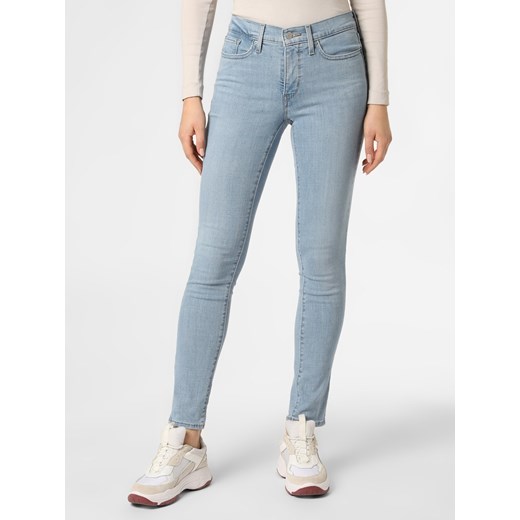 Levi's Jeansy Kobiety bielony jednolity ze sklepu vangraaf w kategorii Jeansy damskie - zdjęcie 127594705