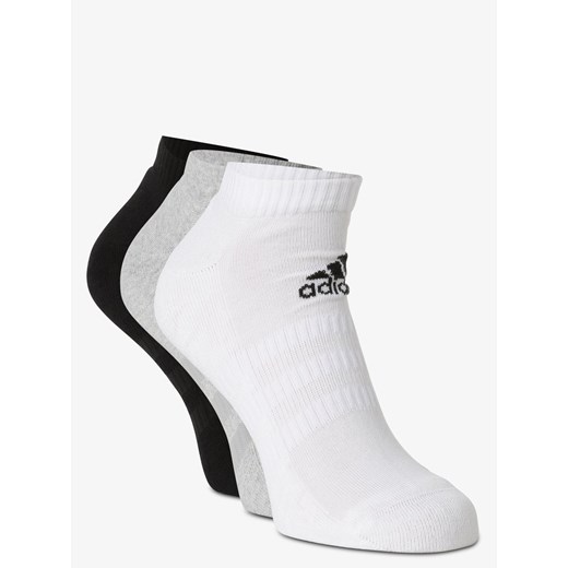 adidas Performance Skarpety pakowane po 3 szt. Mężczyźni drobna dzianina biały jednolity ze sklepu vangraaf w kategorii Skarpetki męskie - zdjęcie 127594727