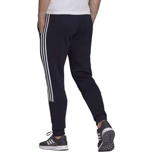 Spodnie dresowe męskie Essentials Tapered Cuffed 3-Stripes Fleece Adidas XL okazja SPORT-SHOP.pl