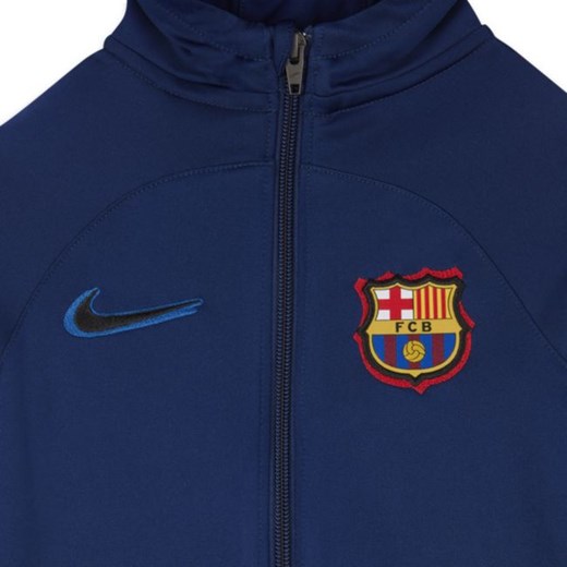Dzianinowy dres piłkarski dla niemowląt i maluchów Nike Dri-FIT FC Barcelona Nike 9-12M Nike poland