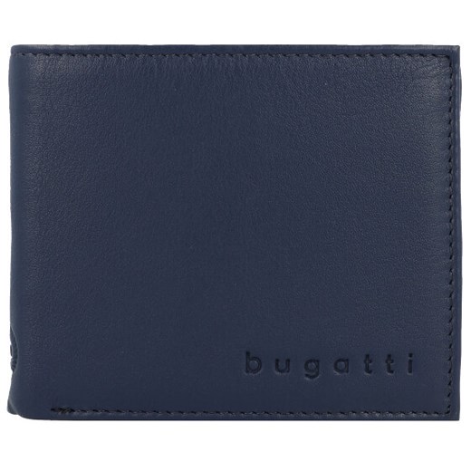 bugatti Sempre Portfel skórzany 11 cm blau Bugatti 11cm x 9cm x 1cm Bagaze