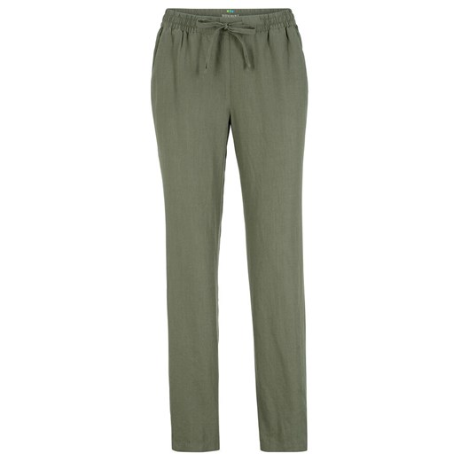 Spodnie z lyocellu  TENCEL™ z lnem, przyjazne dla środowiska | bonprix 40 bonprix