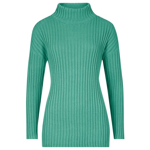 Sweter bawełniany ze stójką | bonprix 44/46 bonprix