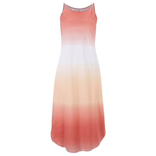 Sukienka midi w cieniowanym kolorze | bonprix 44/46 bonprix