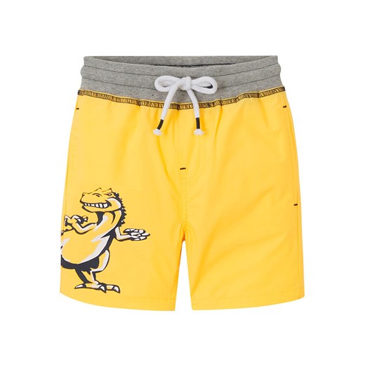 Bermudy chłopięce z nadrukiem Regular Fit | bonprix 122 bonprix wyprzedaż
