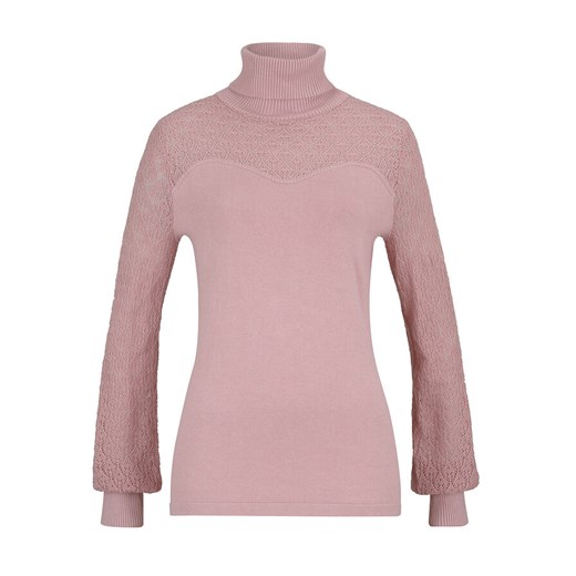 Sweter z przyjaznej dla środowiska wiskozy w ażurowy wzór | bonprix 56/58 wyprzedaż bonprix
