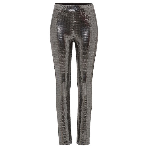 Legginsy z cekinami | bonprix 44/46 bonprix