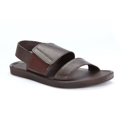 Brązowe sandały SANTIAGO Domeno 44 Domenoshoes