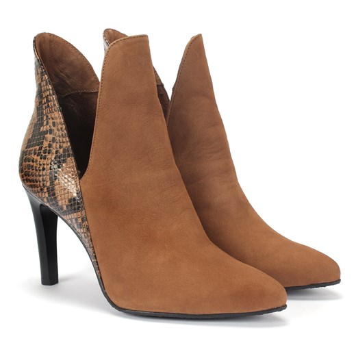 Koniakowe botki DIANA Domeno 40 okazja Domenoshoes