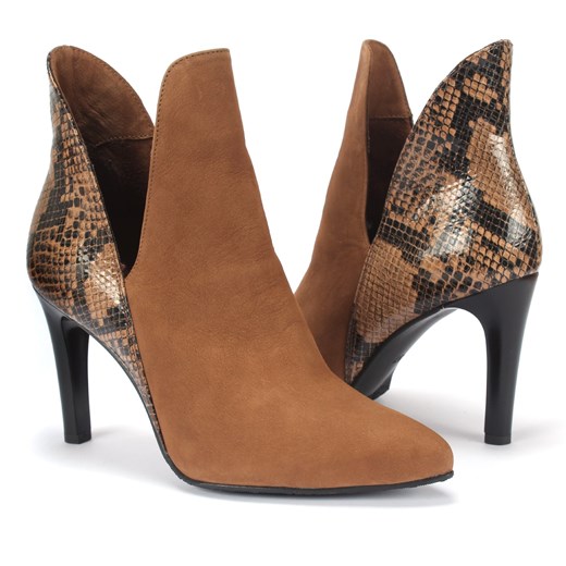 Koniakowe botki DIANA Domeno 39 Domenoshoes okazyjna cena
