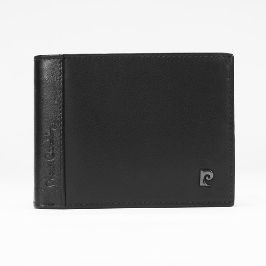 Czarny portfel męski PC_326A Domeno uniwersalny Domenoshoes