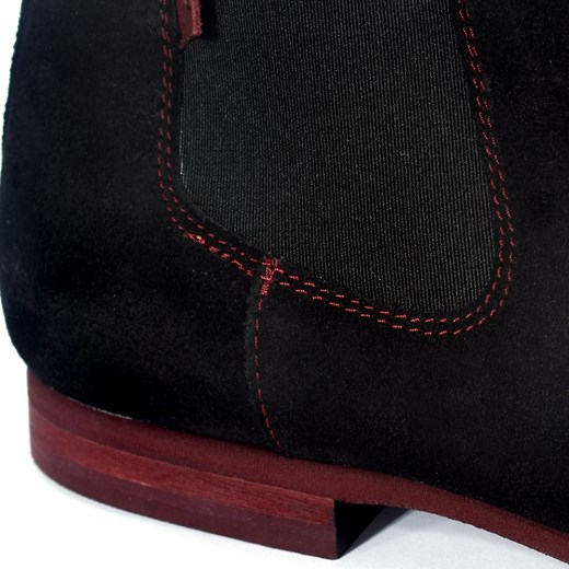 Czarne Sztyblety by K. Nizinski Domeno 41 Domenoshoes