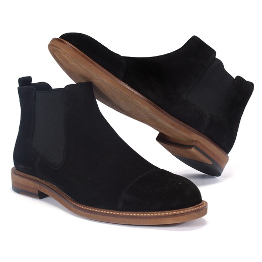 Czarne sztyblety TEODOR Domeno 43 Domenoshoes