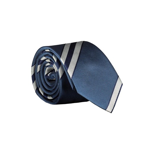 Niebieski krawat w pasy 73085 Lavard  Lavard