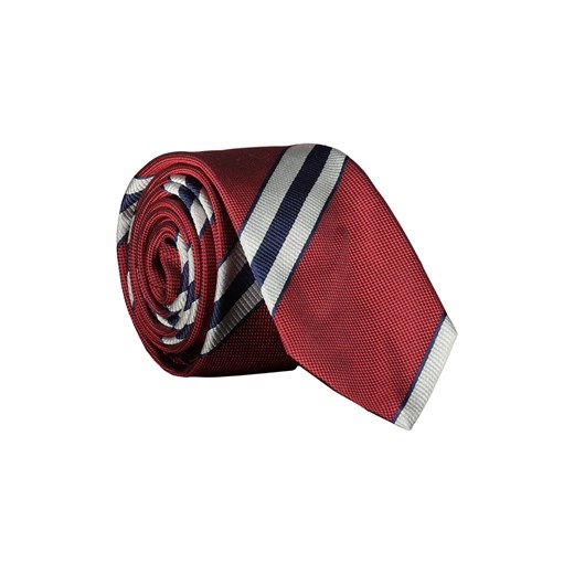 Czerwony krawat w paski 73086 Lavard  Lavard