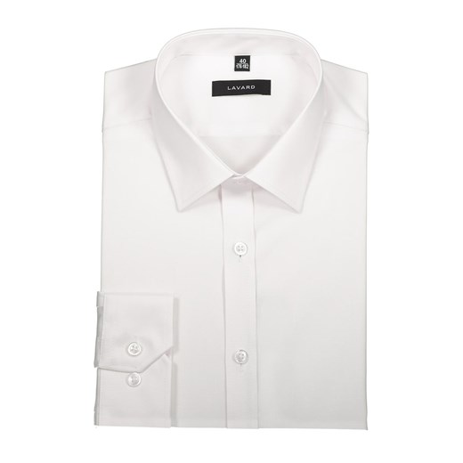 Biała koszula męska 91119 Lavard 43/176-182 Lavard