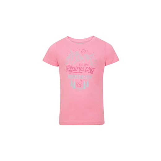 Różowy t-shirt dziecięcy 58426 Lavard 128-134 promocyjna cena Lavard