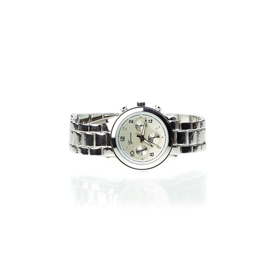 Super girl silver, zegarek bransolecie vintageshop-pl szary lato