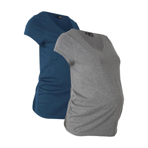 Shirt ciążowy basic (2 szt.) | bonprix 40/42 bonprix