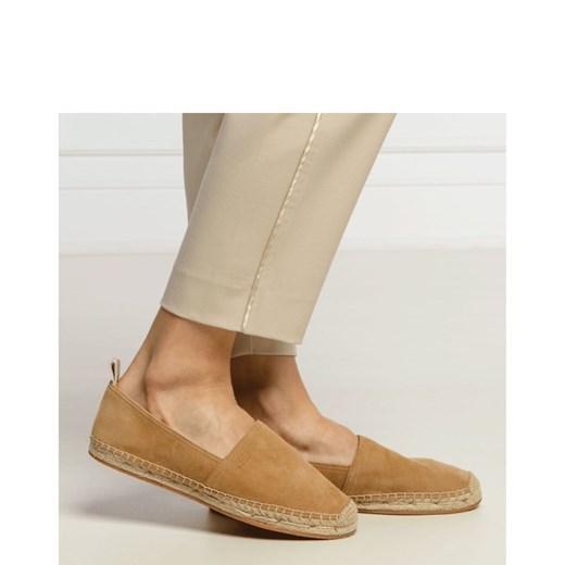 BOSS Skórzane espadryle Madeira Slon 40 okazja Gomez Fashion Store