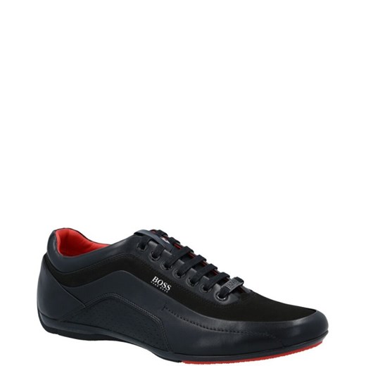 BOSS Skórzane sneakersy HB RACING 43 Gomez Fashion Store
