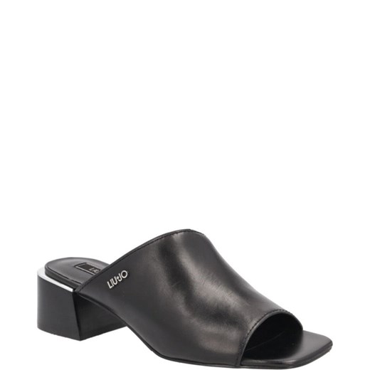 Liu Jo Skórzane klapki PALMA 1 ze sklepu Gomez Fashion Store w kategorii Klapki damskie - zdjęcie 127864968