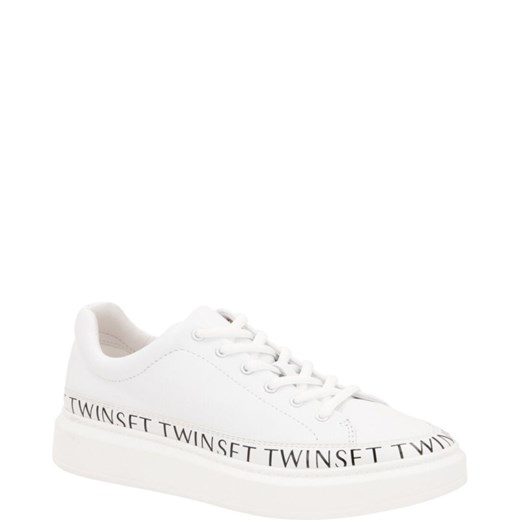 TWINSET Skórzane trampki Twinset 41 promocja Gomez Fashion Store