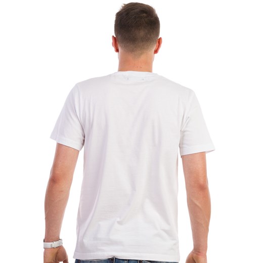STONE ISLAND T-shirt róża wiatrów white blackroom-pl bialy delikatne