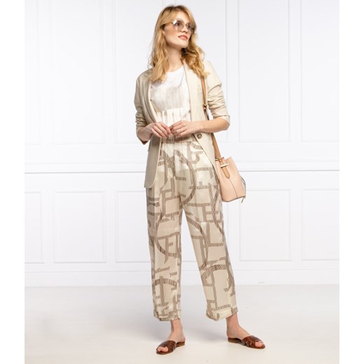 Peserico Lniany żakiet GIACCA DONNA | Regular Fit Peserico 42 wyprzedaż Gomez Fashion Store
