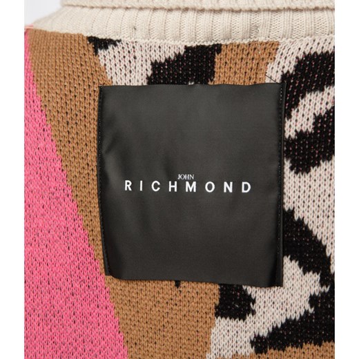 John Richmond Wełniany sweter QUANGUS | Regular Fit | z dodatkiem kaszmiru John Richmond XS Gomez Fashion Store wyprzedaż