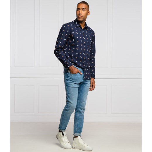 GUESS JEANS Koszula COLLINS | Regular Fit S wyprzedaż Gomez Fashion Store