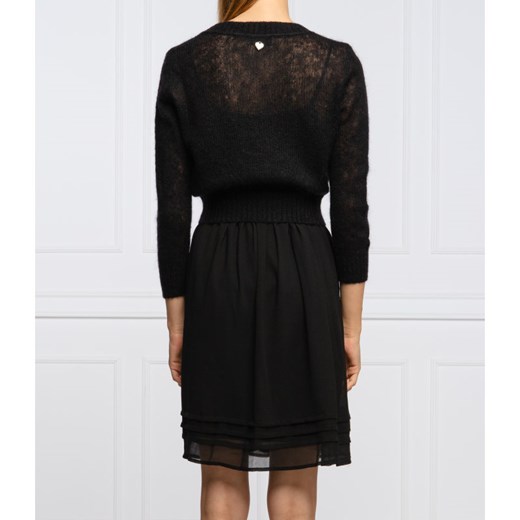 TWINSET Wełniany sweter + halka | Regular Fit Twinset M okazyjna cena Gomez Fashion Store