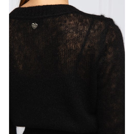 TWINSET Wełniany sweter + halka | Regular Fit Twinset L wyprzedaż Gomez Fashion Store