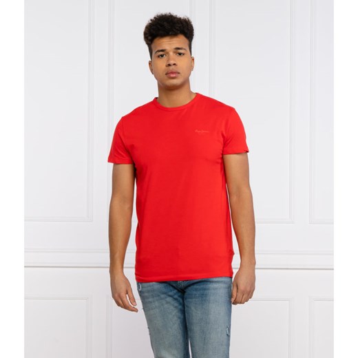 Pepe Jeans London T-shirt Original basic | Slim Fit XL wyprzedaż Gomez Fashion Store