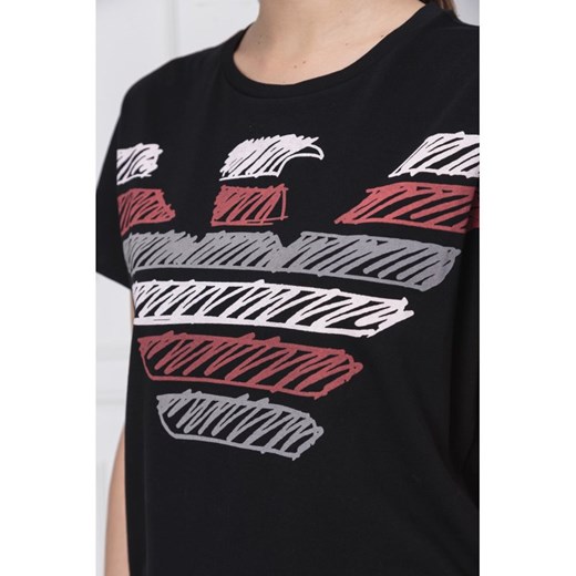 Emporio Armani T-shirt | Loose fit Emporio Armani 34 promocyjna cena Gomez Fashion Store