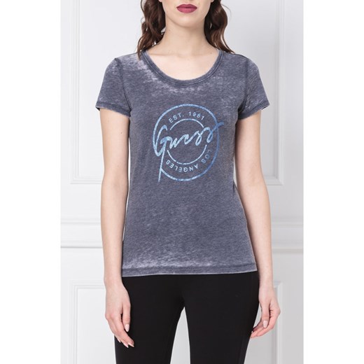 GUESS JEANS T-shirt Stamp | Slim Fit M wyprzedaż Gomez Fashion Store