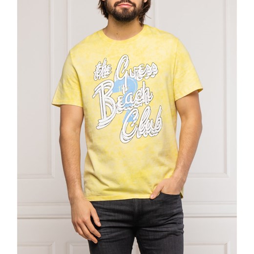 GUESS JEANS T-shirt BEACH CLUB | Regular Fit XL Gomez Fashion Store promocja