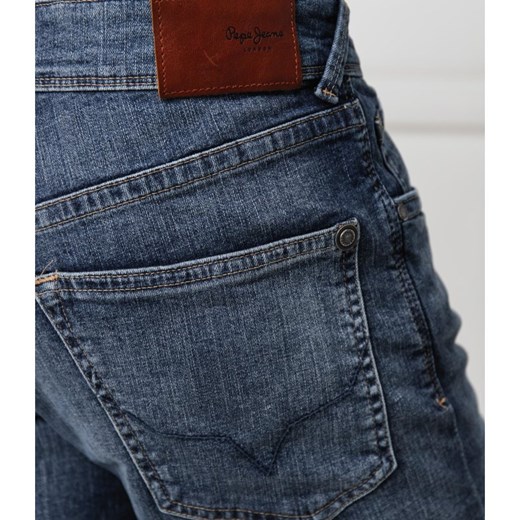 Pepe Jeans London Szorty HATCH SHORT | Regular Fit | denim 33 promocja Gomez Fashion Store
