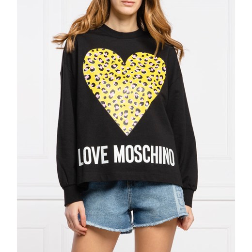 Love Moschino Bluza | Regular Fit Love Moschino 36 Gomez Fashion Store promocyjna cena